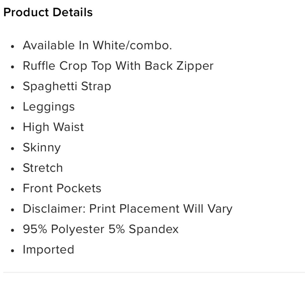 Pant set - Picture 3 of 3